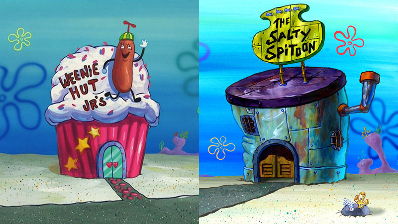 'Weenie Hut Jr.' Vs. 'The Salty Spitoon' Is A 'SpongeBob' Classic That Was Obviously Going To Become A Meme